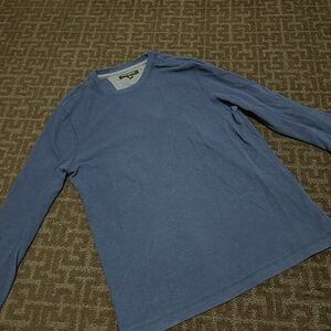 Banana Republic Men's Slate Long Sleeve Tee